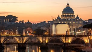 Paquete de viajes a tierra santa y roma